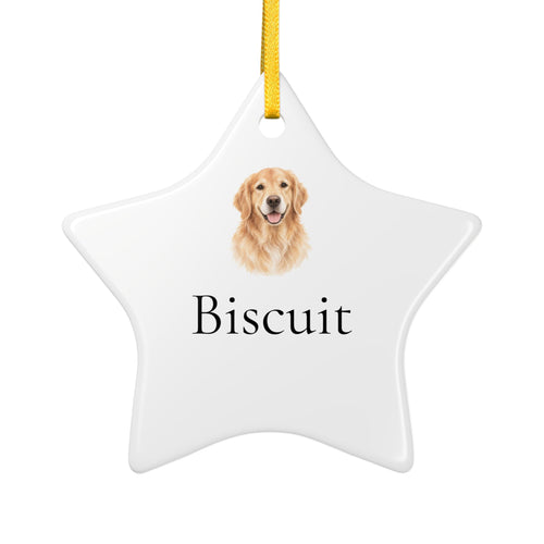 Pet Name Ornament