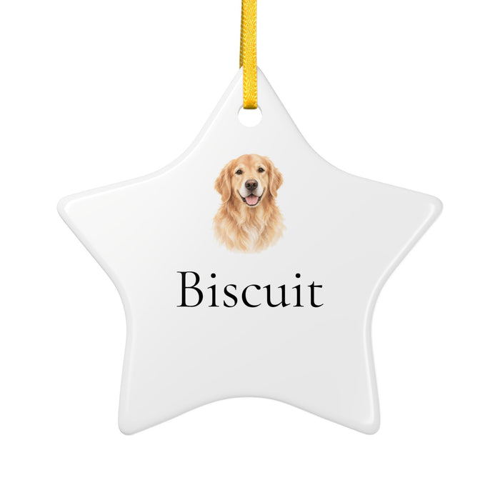 Pet Name Ornament